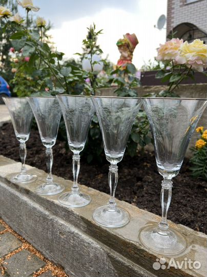 Фужеры bohemia 5 шт