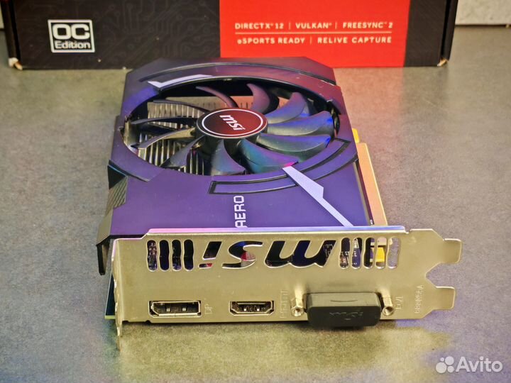 MSI aero ITX RX 550 4GB