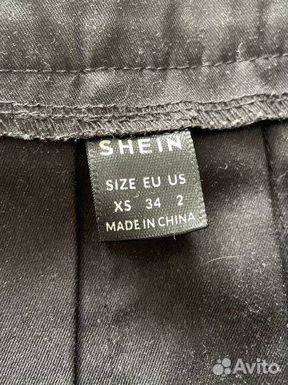 Теннисная юбка черная