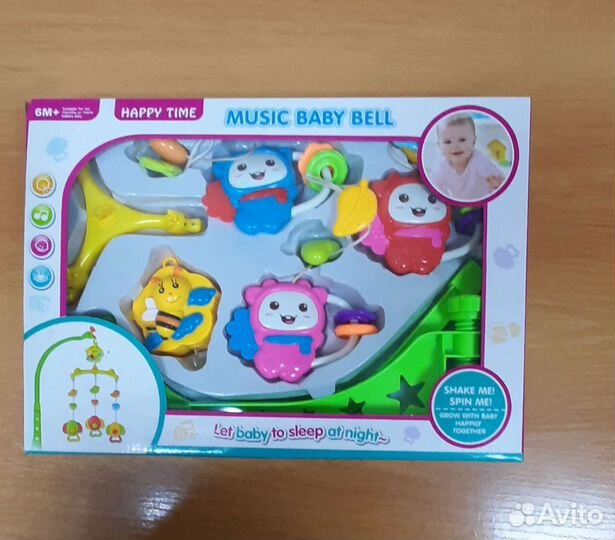 Мобиль, музыкальная карусель на кроватку