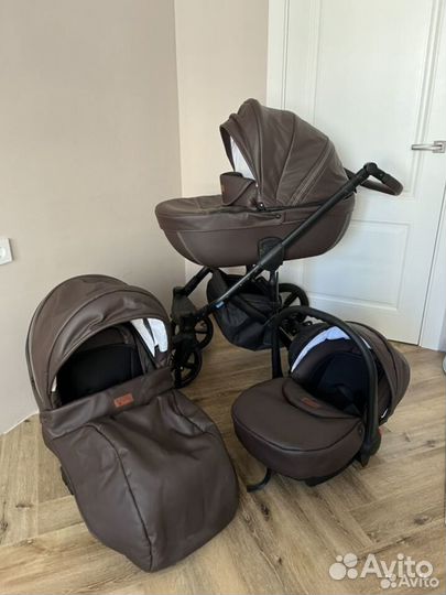 Коляска Verdi Mocca 3в1 Шоколад