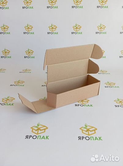 Картонная коробка самосборная 155x60x55