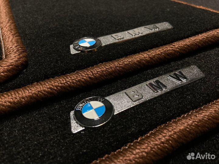 Велюровые Премиум ковры Бмв Х3 G01 Ворсовые