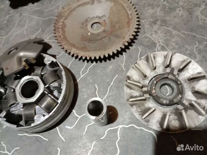 Передний вариатор на двигатель 139qmb