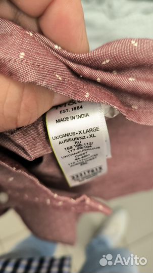 Marks&Spencer, L-XL, 52, новая рубашка