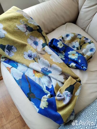 Шапка+снуд двусторонние