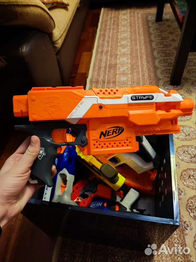 Бластер nerf
