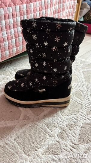 Сапоги дутики женские 38