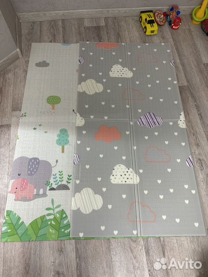 Складной детский коврик