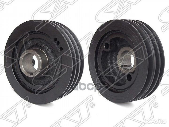 Шкив коленвала mitsubishi delica 4M40 (3 ручейк