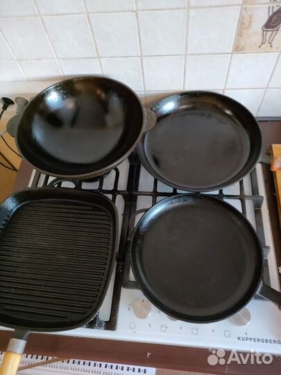 Чугунная сковорода