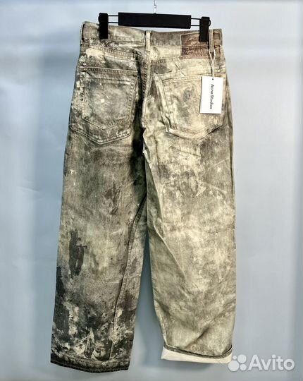 Acne studios джинсы широкие