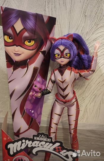 Кукла miraculous Леди Баг и супер Кот