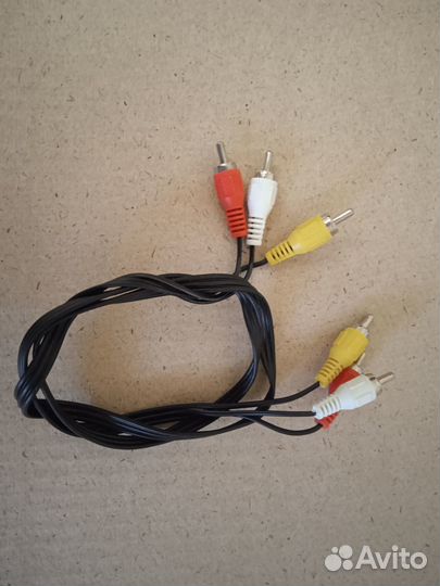 Кабель 3 RCA-3 RCA и Кабель - 2хrca