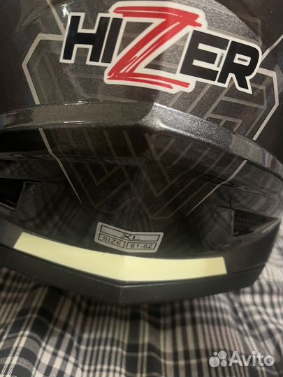 Мотошлем взрослый