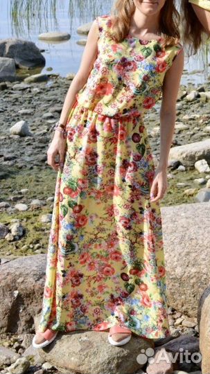 Платье в пол