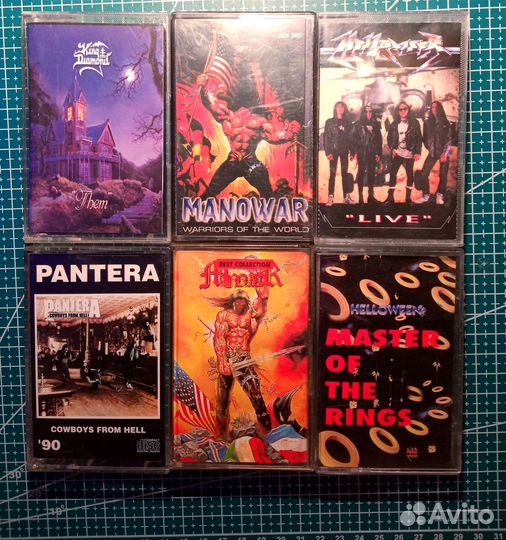 Аудиокассеты Angel's Of Hell Records и другие