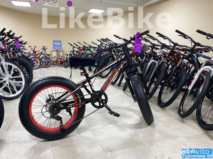 Велосипед фэтбайк