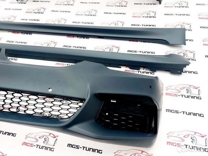 Обвес M-Tech + тюнинг BMW 5 серия G30 Бмв бампер