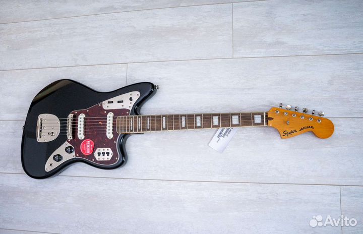 Fender Squier Classic Vibe 70s Jaguar Black Новый