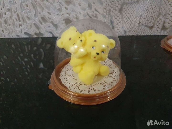 Мыло ручной работы Мишки братишки