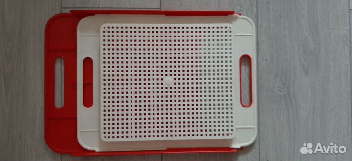 Многофункциональная разделочная доска с дуршлагом