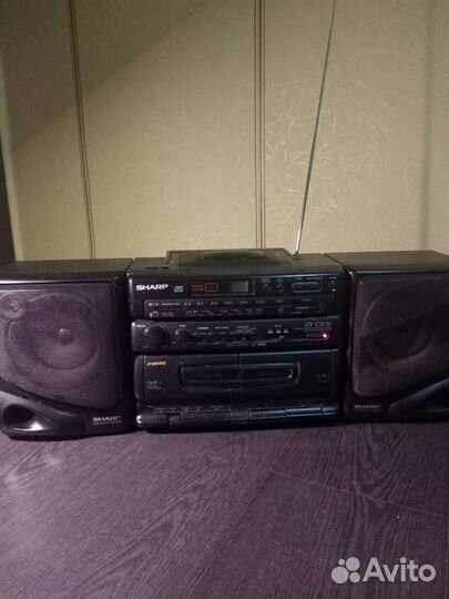 Магнитофон двухкассетный Sharp