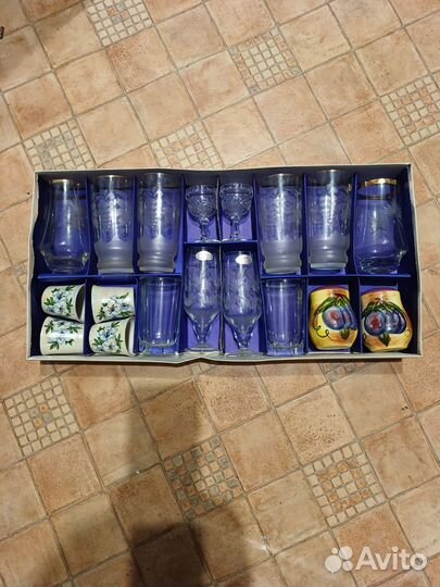 Набор стаканов, стопок СССР