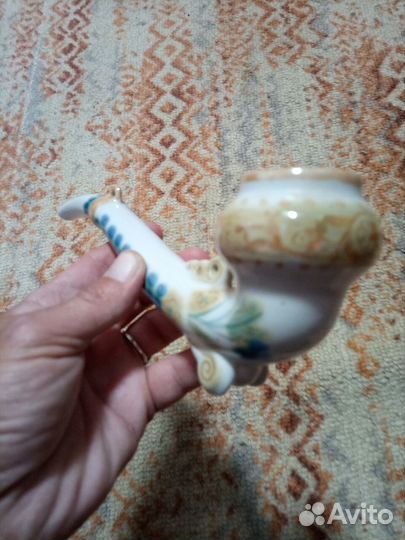 Фарфоровая трубка, СССР, Полонное зхк, после 1973