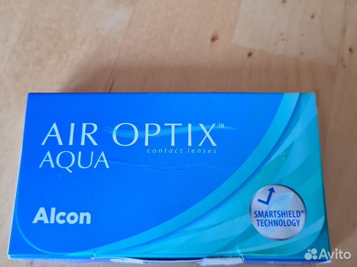 Линзы контактные Air optix aqua