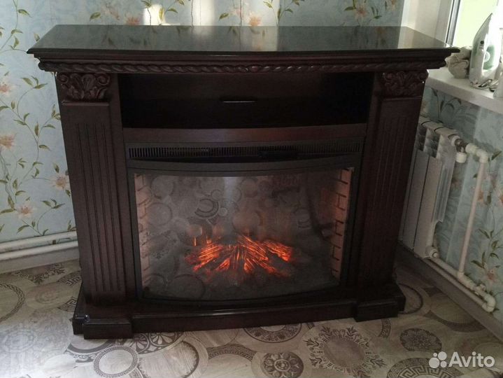 Камин с порталом электрический