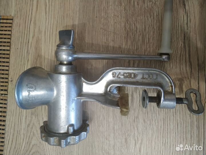 Мясорубка ручная СССР