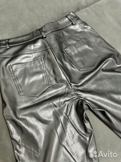 Брюки кожаные