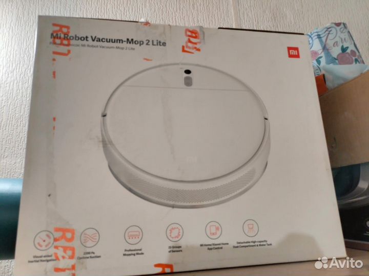 Робот пылесос xiaomi mi robot vacuum mop 2 lite