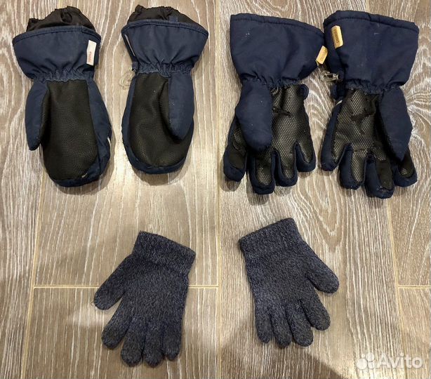 Перчатки, варежки, краги Reima 3 размер