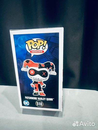 Funko Pop Heroes 510 Patchwork Harley Quinn Batman