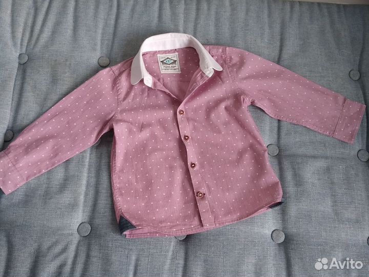 Комплект рубашка next 92