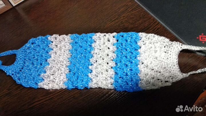 Мочалка ручной работы