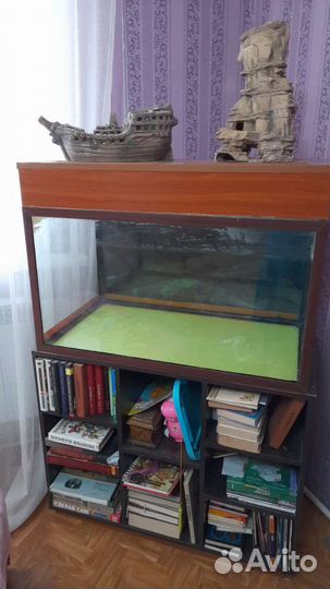 Аквариум 230 литров с тумбой