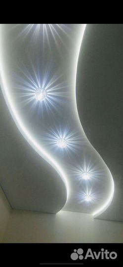 Монтаж натяжных потолков