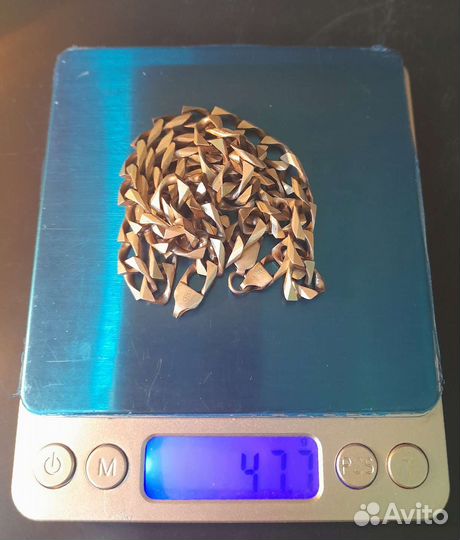 Цепочка серебро 925 мужская, крупная