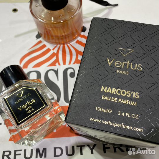 Vertus Narcosis Духи Новые Унисекс Запечатанные