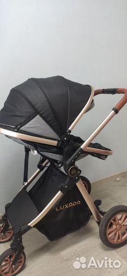 Коляска luxmom v9 3в1