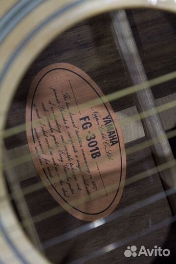 Акустическая Гитара Yamaha FG-301B Japan.Кейс