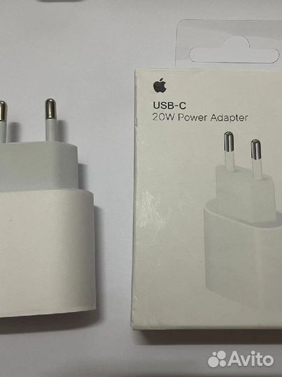 Оригинальный адаптер для iPhone (20w Type-C)