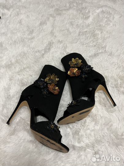 Ботильоны zara 39 40