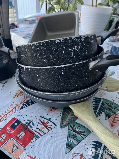 Сковородки кастрюли бу