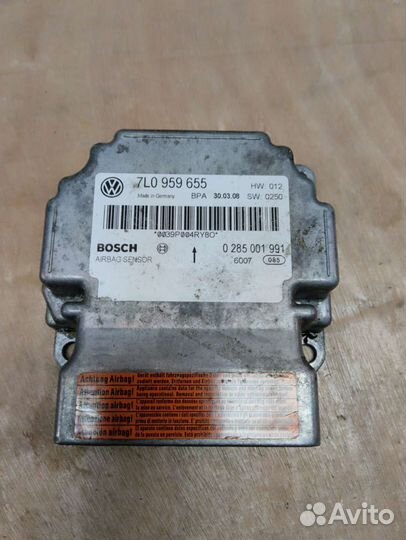 Volkswagen Touareg 1 блок управления Airbag