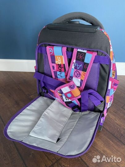 Школьный рюкзак на колесиках