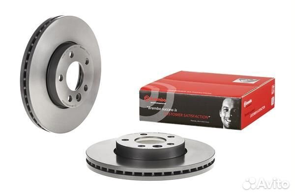 Диск тормозной передний Brembo, 09D21111